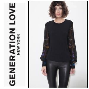 Generation Love Butterfly Top